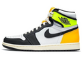 Air Jordan 1 Retro High OG 'Volt Gold' – White / Volt / Metallic Gold (555088-118)