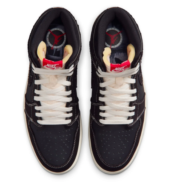 Air Jordan 1 Retro High OG Men's - Black/University Red/Sail