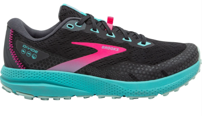 Brooks Divide 3 Women's Trail Running Shoes - Black