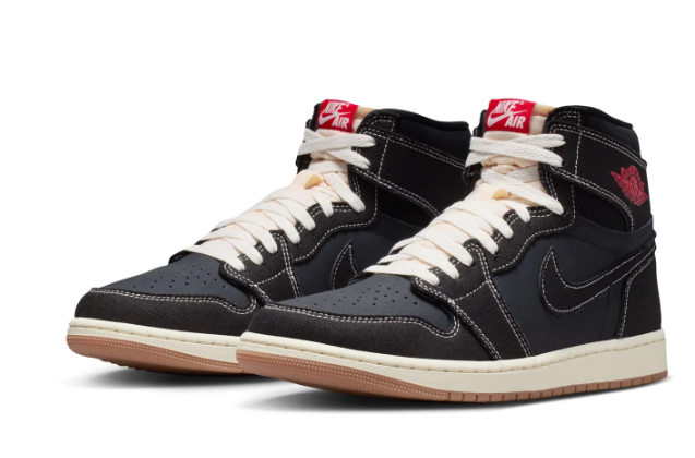 Air Jordan 1 Retro High OG Men's - Black/University Red/Sail