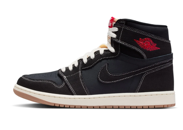 Air Jordan 1 Retro High OG Men's - Black/University Red/Sail